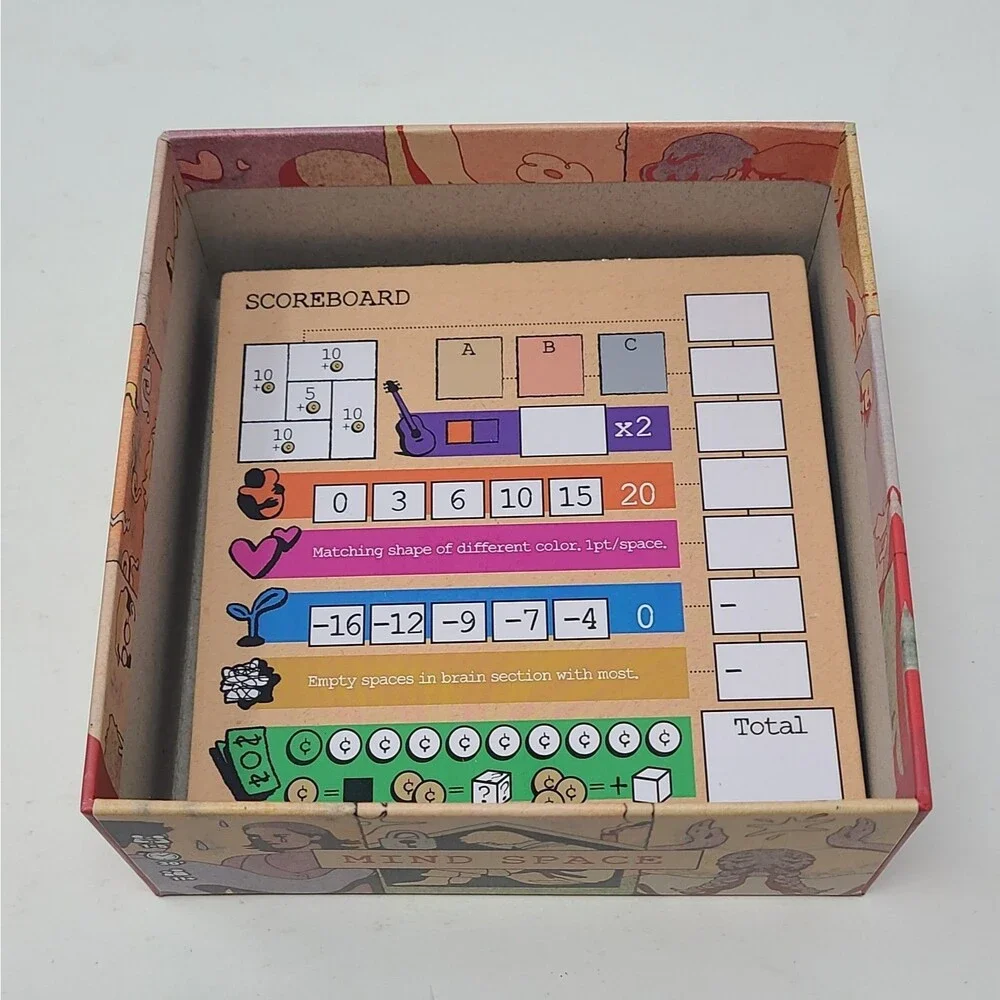 Mind Space Board Game + Kickstarter Extras Allplay Board Game